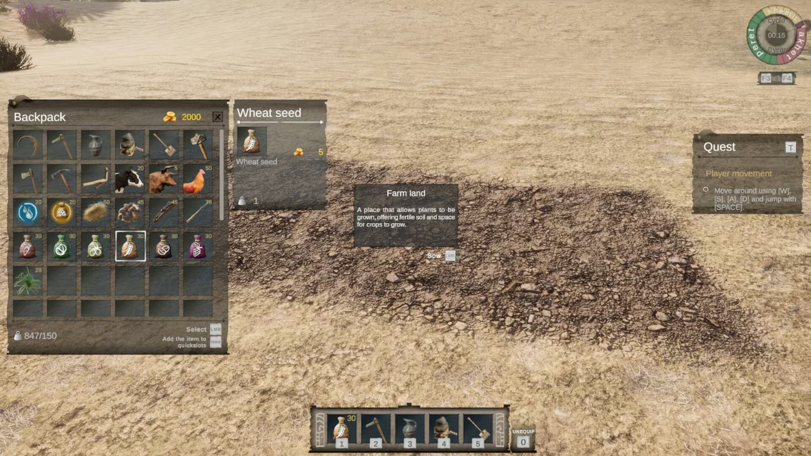 Steam向け農場シミュレーション新作 『Ancient Farm』登場　古代エジプトで開拓し、ナイル川流域に農業帝国を築け